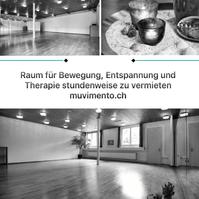 Raum für Bewegung, Entspannung und Therapie stundenweise zu vermieten