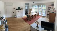 3.5 Zimmer Wohnung mit Gartensitzplatz und Teich