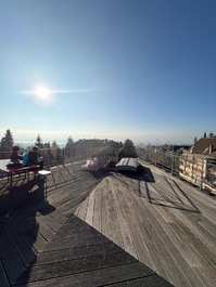 Wg Zimmer in 3.5 Zi-Wohnung mit Terrasse und Seeblick