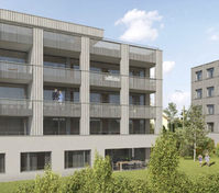 5.5 Zi. Gartenwohnung mit grosser Rasenfläche 