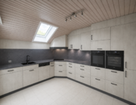 Lässige 5.5-Zimmer-Dachwohnung mit Luxusküche, Balkon, Cheminée und viel Raum Lässige 5.5-Zimmer-Dachwohnung mit Luxusküche, Balkon, Cheminée und viel Raum